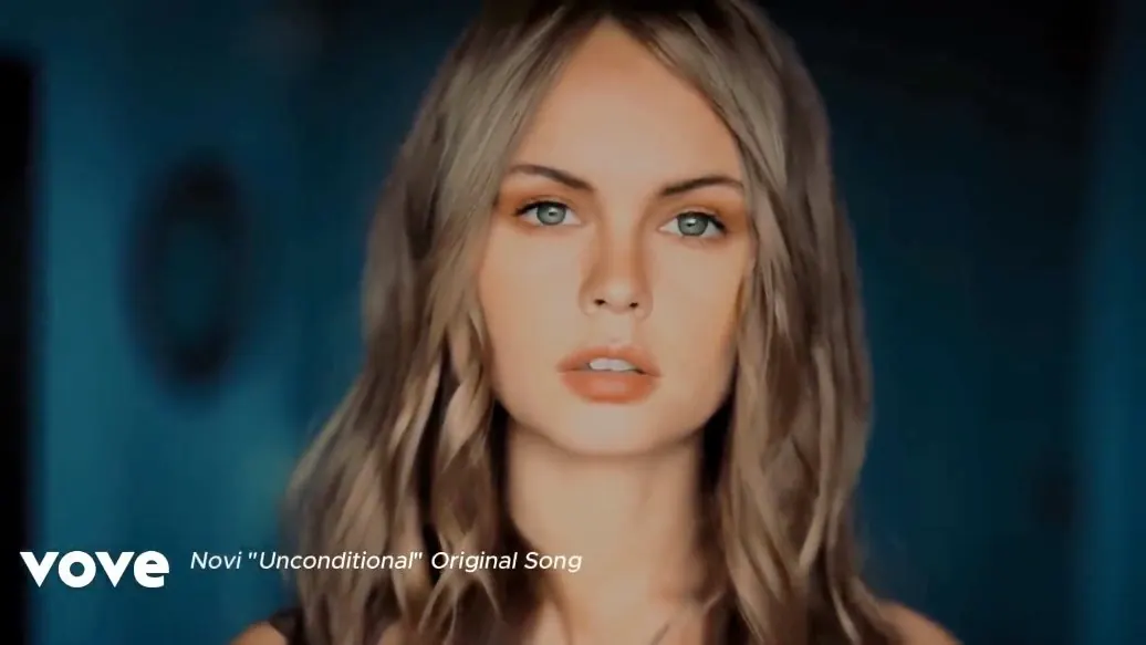 AI portrait music video